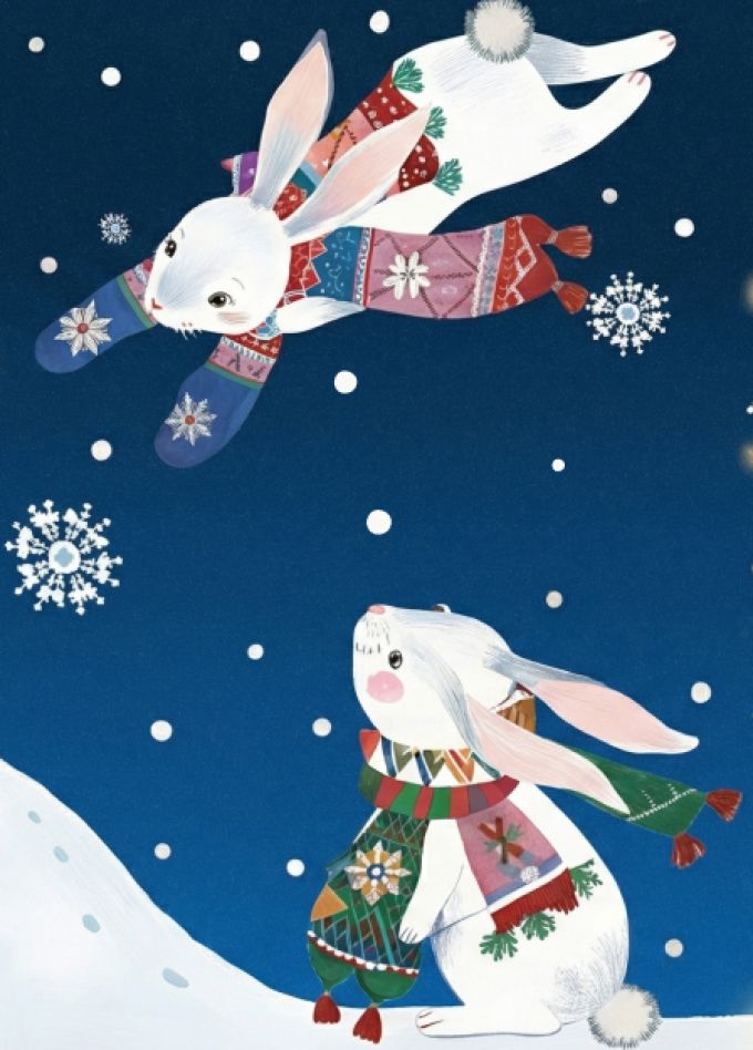 Счастливого Нового года или жили-были кролики