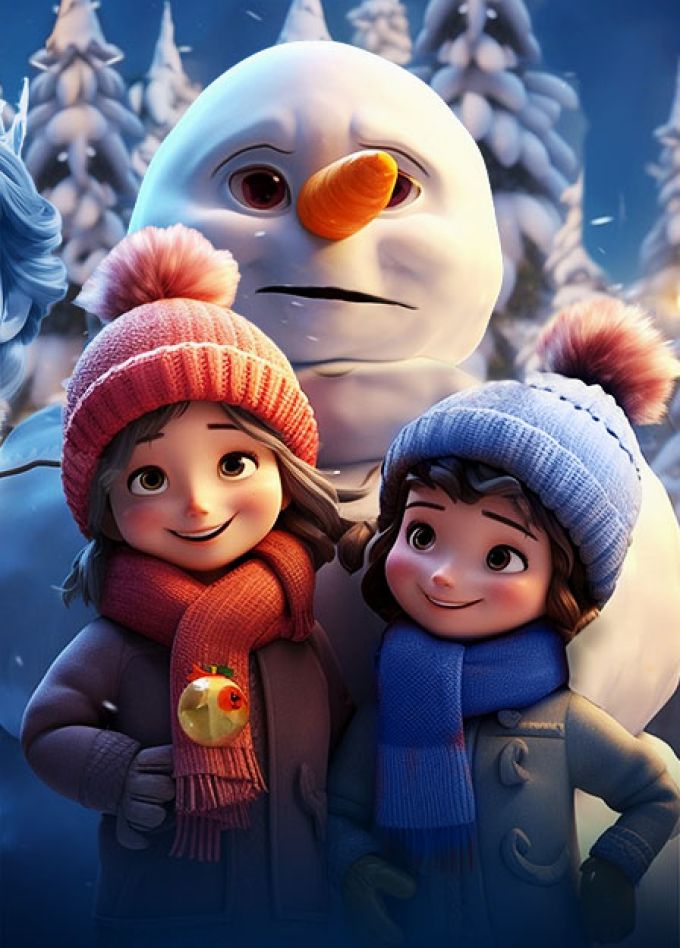 Новогодние приключения Кая и Герды